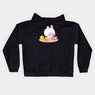 Hardworking Rabbit Kids Hoodie